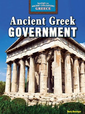 cover image of Ancient Greek Government